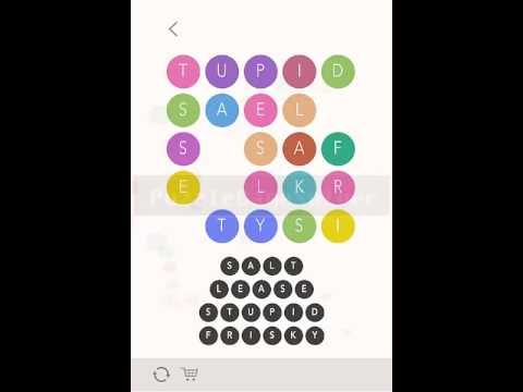 Video guide by Puzzlegamesolver: WordBubbles!  - Level 221 #wordbubbles