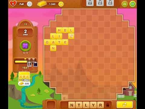 Video guide by RebelYelliex: Words of Gold: Scrabble Puzzle Level 12 #wordsofgold