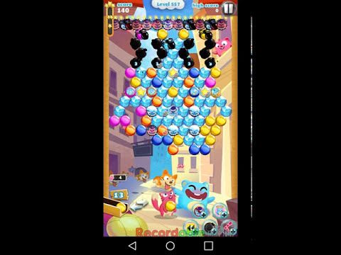 Video guide by P Pandya: Bubble Mania Level 557 #bubblemania