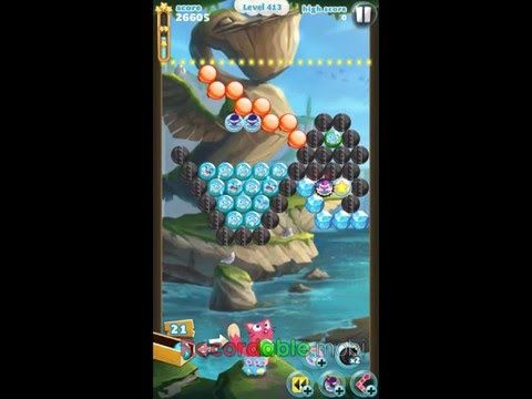 Video guide by P Pandya: Bubble Mania Level 413 #bubblemania