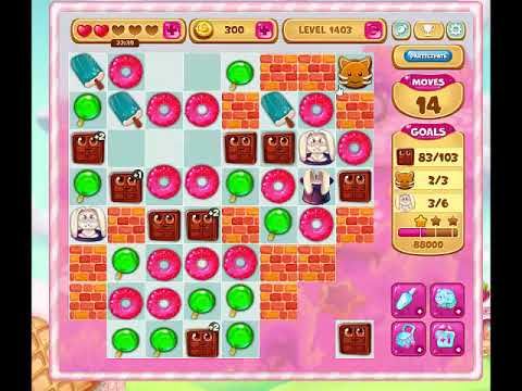 Video guide by Gamopolis: Candy Valley Level 1403 #candyvalley