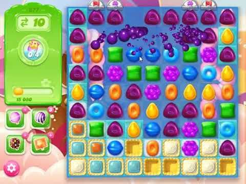 Video guide by skillgaming: Candy Crush Jelly Saga Level 877 #candycrushjelly