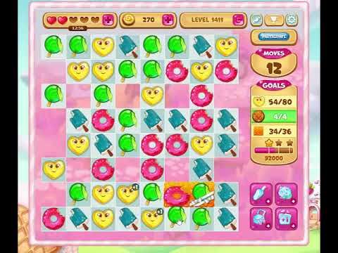 Video guide by Gamopolis: Candy Valley Level 1411 #candyvalley
