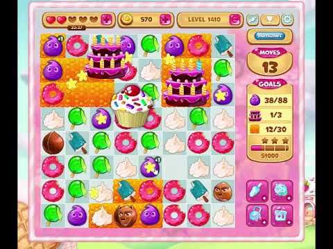 Video guide by Gamopolis: Candy Valley Level 1410 #candyvalley