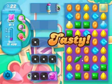 Video guide by skillgaming: Candy Crush Soda Saga Level 1143 #candycrushsoda