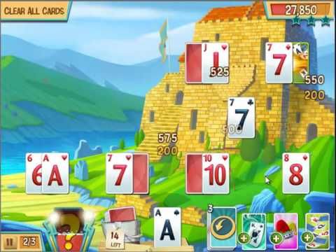 Video guide by Game House: Fairway Solitaire Level 221 #fairwaysolitaire