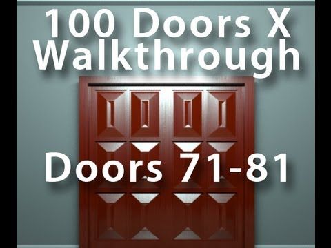 Video guide by AppAnswers: 100 Doors X level 71-81 #100doorsx