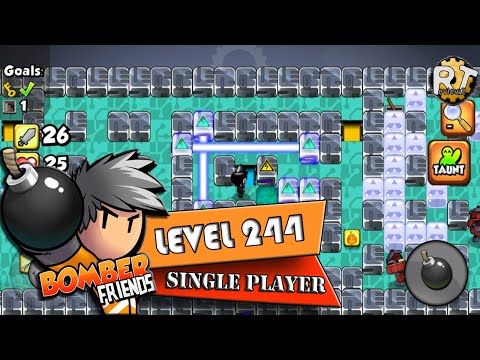 Video guide by RT ReviewZ: Bomber Friends! Level 244 #bomberfriends