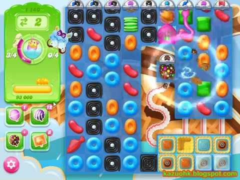 Video guide by Kazuohk: Candy Crush Jelly Saga Level 1140 #candycrushjelly
