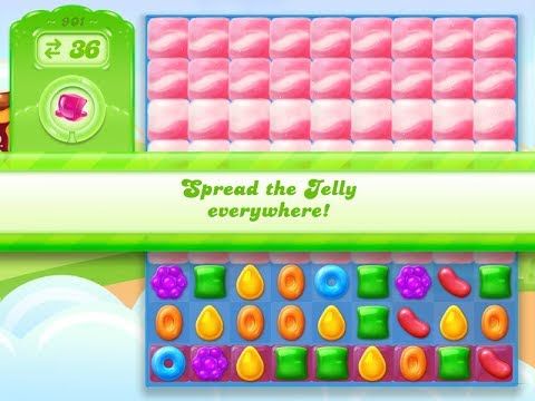 Video guide by Kazuohk: Candy Crush Jelly Saga Level 901 #candycrushjelly