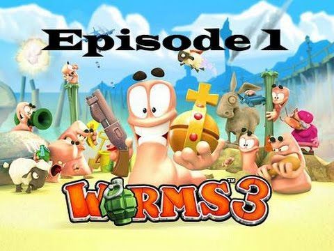 Video guide by Marty 1017: Worms 3 Level 1 #worms3