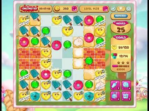 Video guide by Gamopolis: Candy Valley Level 1432 #candyvalley