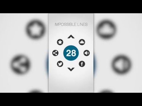 Video guide by Tiny Games: Impossible Lines Level 28 #impossiblelines