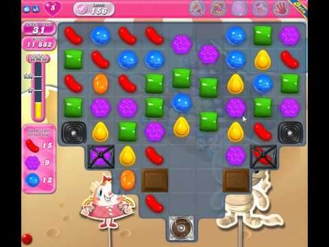 Video guide by roy van roshum: Candy Crush Saga level 156 #candycrushsaga