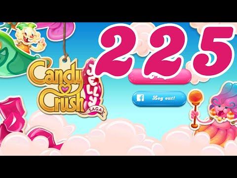 Video guide by Pete Peppers: Candy Crush Jelly Saga Level 225 #candycrushjelly