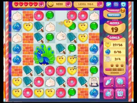 Video guide by Gamopolis: Candy Valley Level 1164 #candyvalley