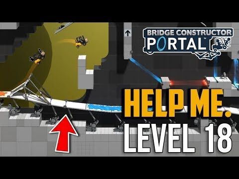 Video guide by Help Me. I'm Stuck.: Bridge Constructor Level 18 #bridgeconstructor
