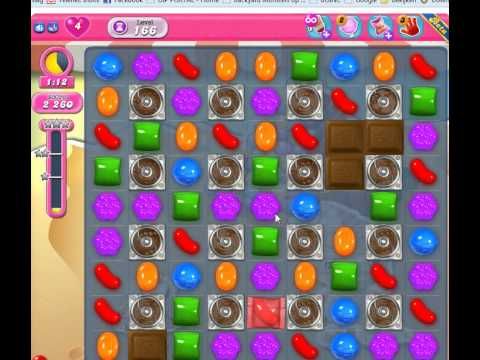 Video guide by migrator66: Candy Crush Saga level 166 #candycrushsaga