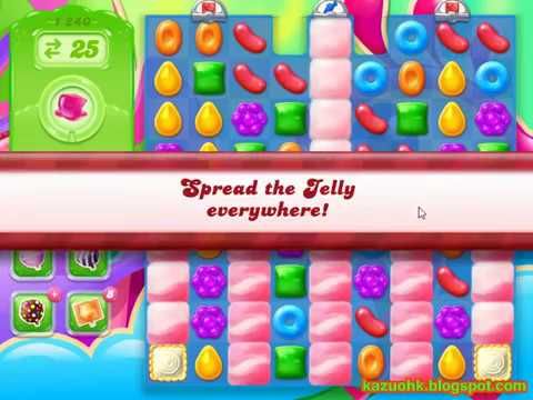 Video guide by Kazuohk: Candy Crush Jelly Saga Level 1240 #candycrushjelly