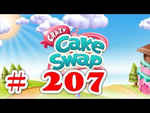 Video guide by Apps Walkthrough Tutorial: Crazy Cake Swap Level 207 #crazycakeswap