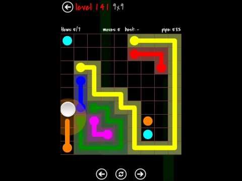 Video guide by TheDorsab3: Flow Free 9x9 level 141 #flowfree