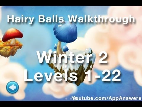 Video guide by : Hairy Balls Winter 2 levels 1-22 #hairyballs