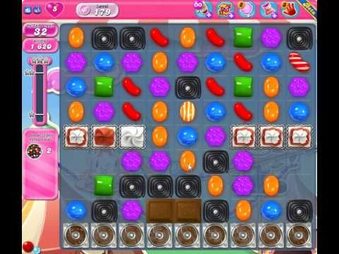 Video guide by migrator66: Candy Crush Saga level 179 #candycrushsaga
