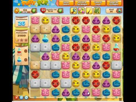 Video guide by Maso Bama: Puffy Pop Level 36 #puffypop