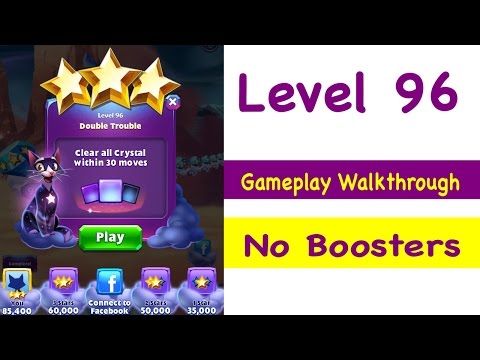 Video guide by Grumpy Cat Gaming: Bejeweled Level 96 #bejeweled