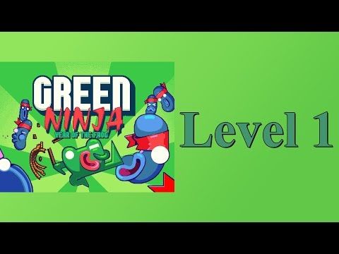Video guide by rabbweb RAW: Green Ninja: Year of the Frog Level 1 #greenninjayear