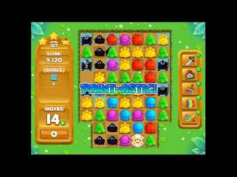 Video guide by fbgamevideos: Paint Monsters Level 107 #paintmonsters