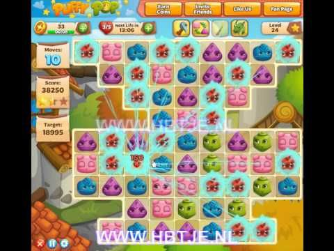 Video guide by fbgamevideos: Puffy Pop Level 24 #puffypop