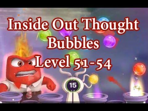 Video guide by Pandu Gaming - Mobile Games: Inside Out Thought Bubbles Level 51-54 #insideoutthought