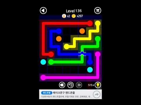 Video guide by Puzzlegamesolver: Flow Line  - Level 131 #flowline