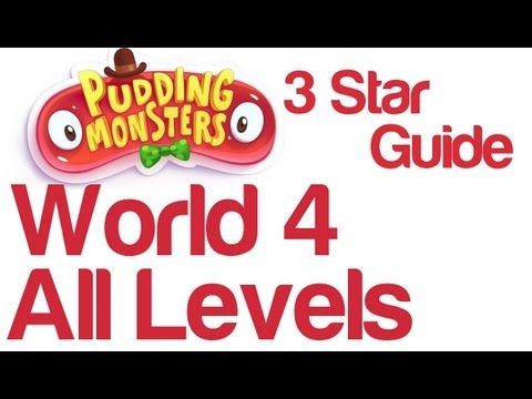 Video guide by WikiGameGuides: Pudding Monsters World 4 #puddingmonsters
