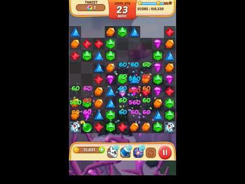 Video guide by Apps Walkthrough Tutorial: Jewel Match King Level 376 #jewelmatchking