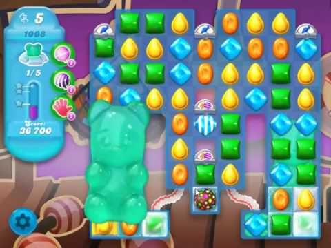 Video guide by skillgaming: Candy Crush Soda Saga Level 1008 #candycrushsoda