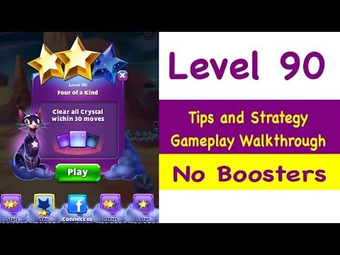 Video guide by Grumpy Cat Gaming: Bejeweled Level 90 #bejeweled