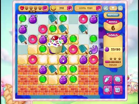 Video guide by Gamopolis: Candy Valley Level 1281 #candyvalley