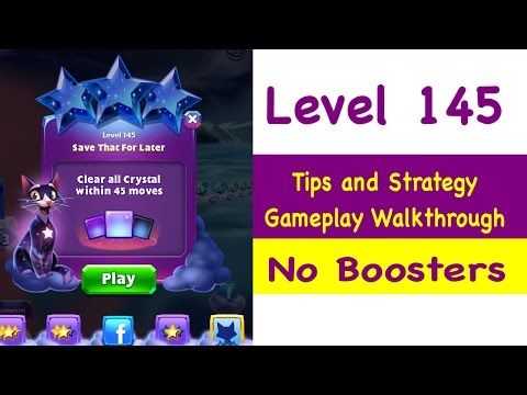Video guide by Grumpy Cat Gaming: Bejeweled Stars Level 145 #bejeweledstars