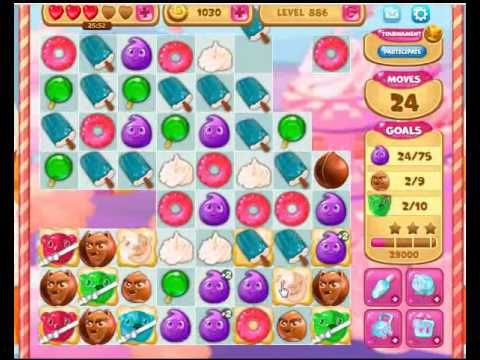 Video guide by Gamopolis: Candy Valley Level 886 #candyvalley