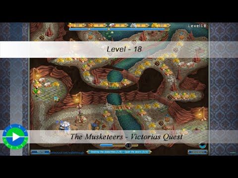 Video guide by myhomestock.net: Musketeers Level 18 #musketeers