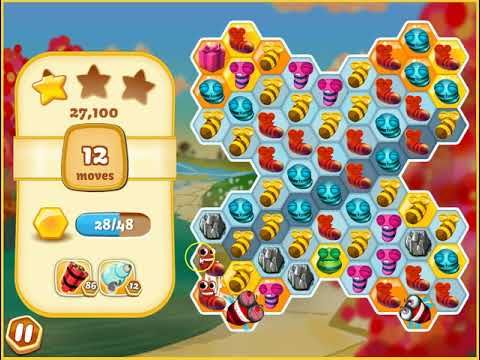 Video guide by Catty McCatface: Bee Brilliant Level 1064 #beebrilliant