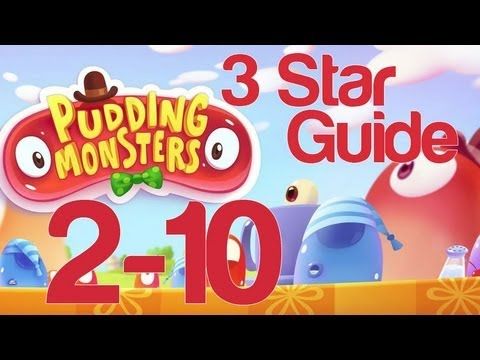 Video guide by NextGenWalkthroughs: Pudding Monsters 3 stars level 2-10 #puddingmonsters