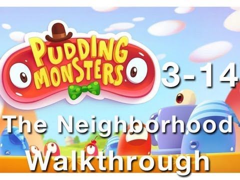 Video guide by NextGenWalkthroughs: Pudding Monsters 3 stars level 3-14 #puddingmonsters