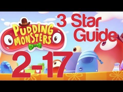 Video guide by NextGenWalkthroughs: Pudding Monsters 3 stars level 2-17 #puddingmonsters