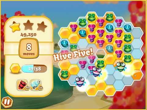 Video guide by Catty McCatface: Bee Brilliant Level 1074 #beebrilliant