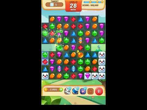 Video guide by Apps Walkthrough Tutorial: Jewel Match King Level 51 #jewelmatchking