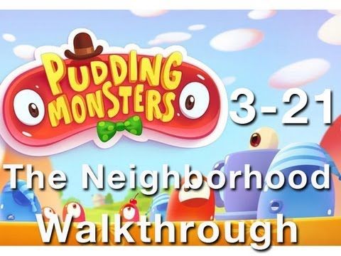 Video guide by NextGenWalkthroughs: Pudding Monsters 3 stars level 3-21 #puddingmonsters