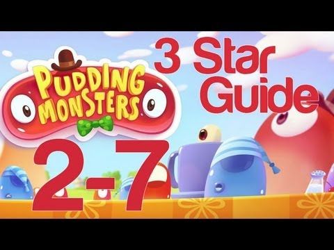 Video guide by NextGenWalkthroughs: Pudding Monsters 3 stars level 2-7 #puddingmonsters